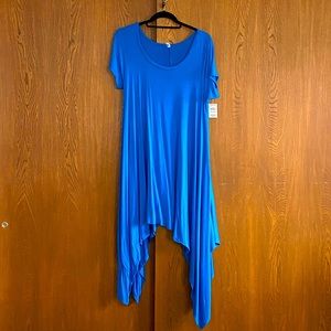 High-Low Short Sleeved Dress